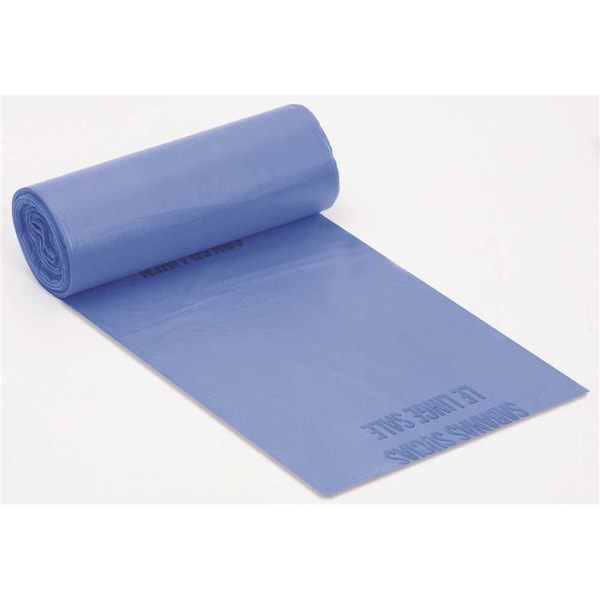 Hospi-Tuff 30 in. x 43 in. 23 Gal. 1.25 mil Size Blue Soiled Linen Bag, 10PK HSP3043HPBL - main